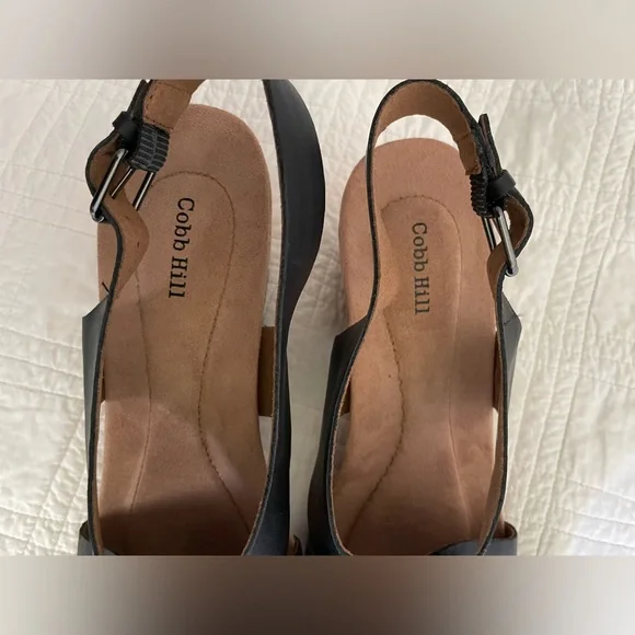 Cobb Hill leather & cork sandals - Picture 4 of 8